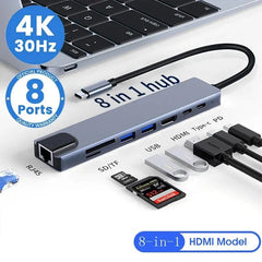 USB C Hub Splitter Docking Station Adapter: Seamless Connectivity