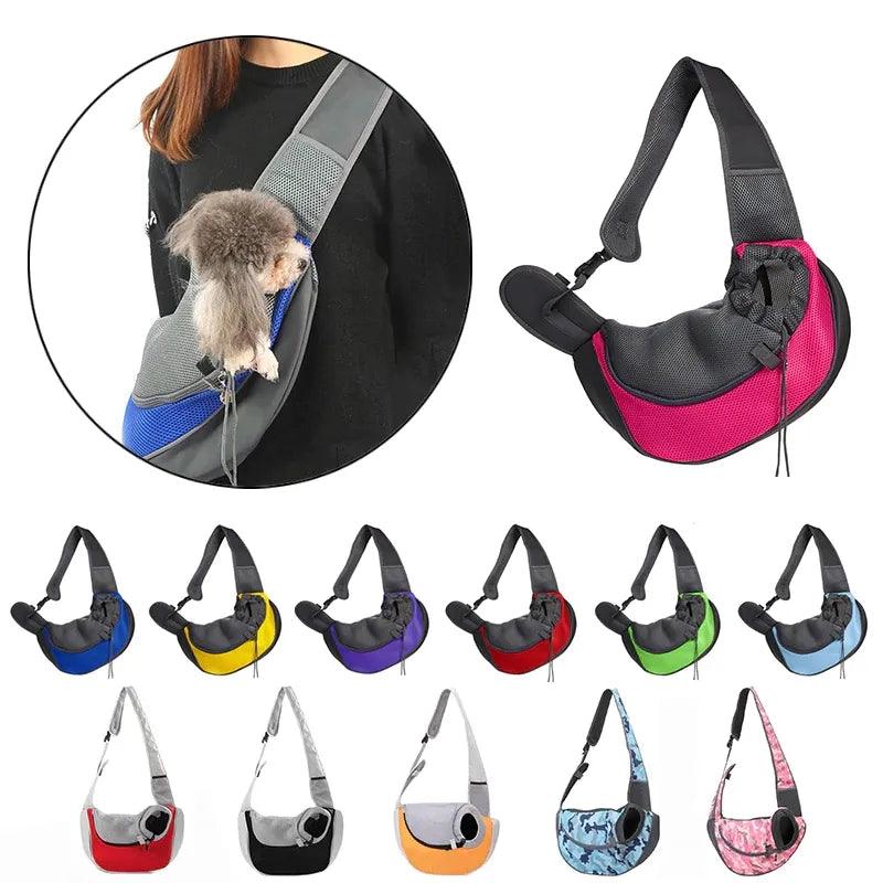 Pet Carrier Sling Bag: Stylish Comfortable Outdoor Travel for Small Dogs  ourlum.com   