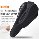 Gel Memory Foam Bicycle Seat Cover - Comfortable Cushion