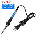 Adjustable Temperature Electric Soldering Iron Kit for Precise Welding Work  ourlum.com US Plug CHINA 