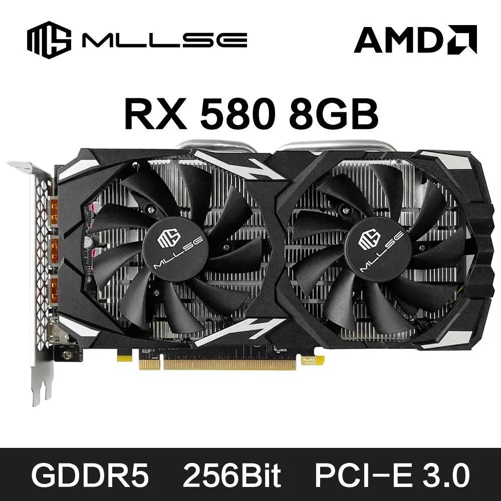 MLLSE Radeon RX Gaming Graphics Card: High Performance GPU  ourlum.com   