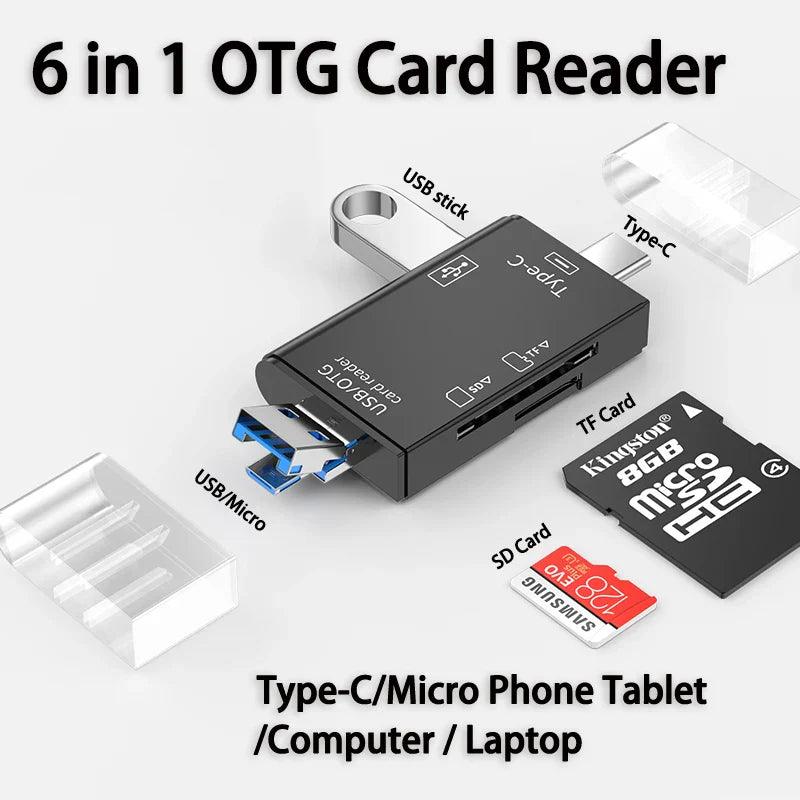 USB Card Reader Adapter: High-Speed Data Transfer Hub for Devices  ourlum.com   