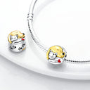 Dog Pet Charms 925 Silver Paw French Bulldog Beads Jewelry