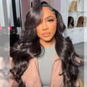 HD Transparent Lace Front Body Wave Wigs for Women