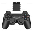 Wireless Controller For PS2 PS1 Gamepad Dual Vibration Shock