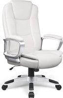 Office Desk Chair High Back Computer Chair Ergonomic White