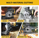 Cordless Mini Circular Saw With Laser Guide 20V Max Compatible