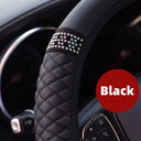 Car Steering Wheel Cover Without Inner Ring 37-38cm Breathable