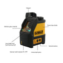 DEWALT DW088CG Green Self-Leveling Laser Level Tool