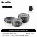 Naturehike 1L Aluminum Camping Cookware Set for Adventurers