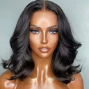 Luxury Body Wave Short Bob Wigs 100% Remy Human Hair