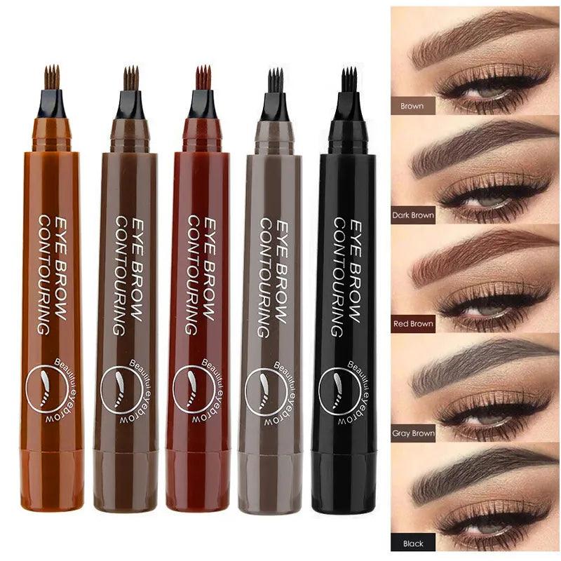 Waterproof Brown Eyebrow Tattoo Pencil: Precise Control, Long-Lasting Wear