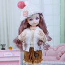 Customizable BJD Doll Interactive Dress-Up Toy with 3D Eyes