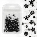 4.5g Acrylic Flower Nail Art Decoration Mixed Size White Rhinestones Silver Gem Manicure Tool Accessories For DIY Nail Design  ourlum.com D-BH5  