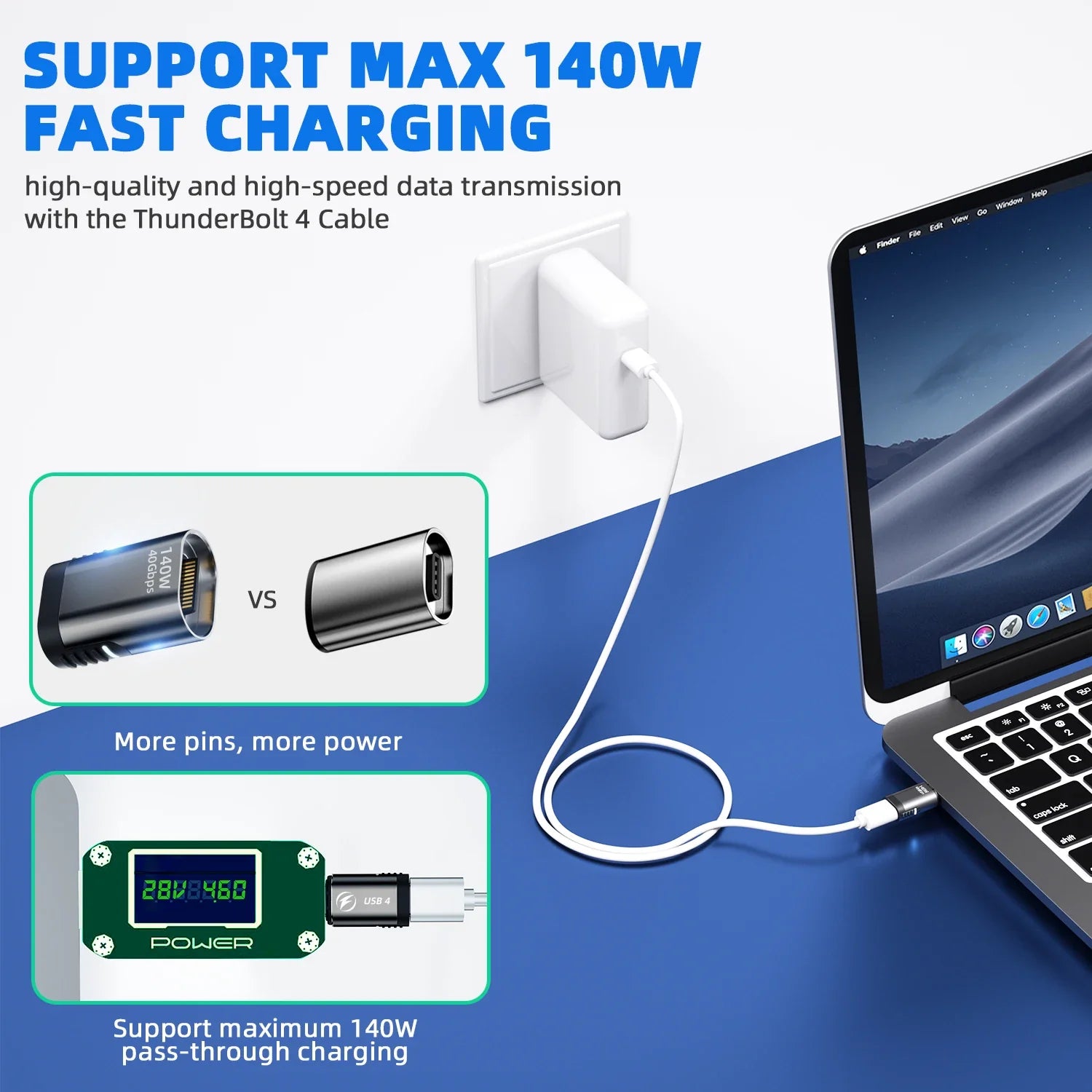 FONKEN Magnetic USB Adapter: Ultimate Fast Charge & Data Solution  ourlum.com   