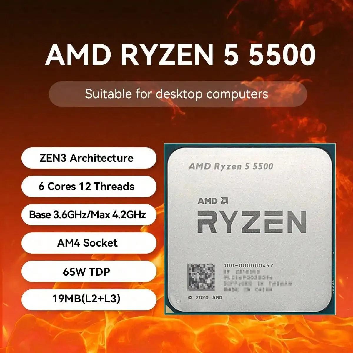 Ryzen 6-Core Processor: Ultimate Performance Boost for Desktops  ourlum.com Default Title  