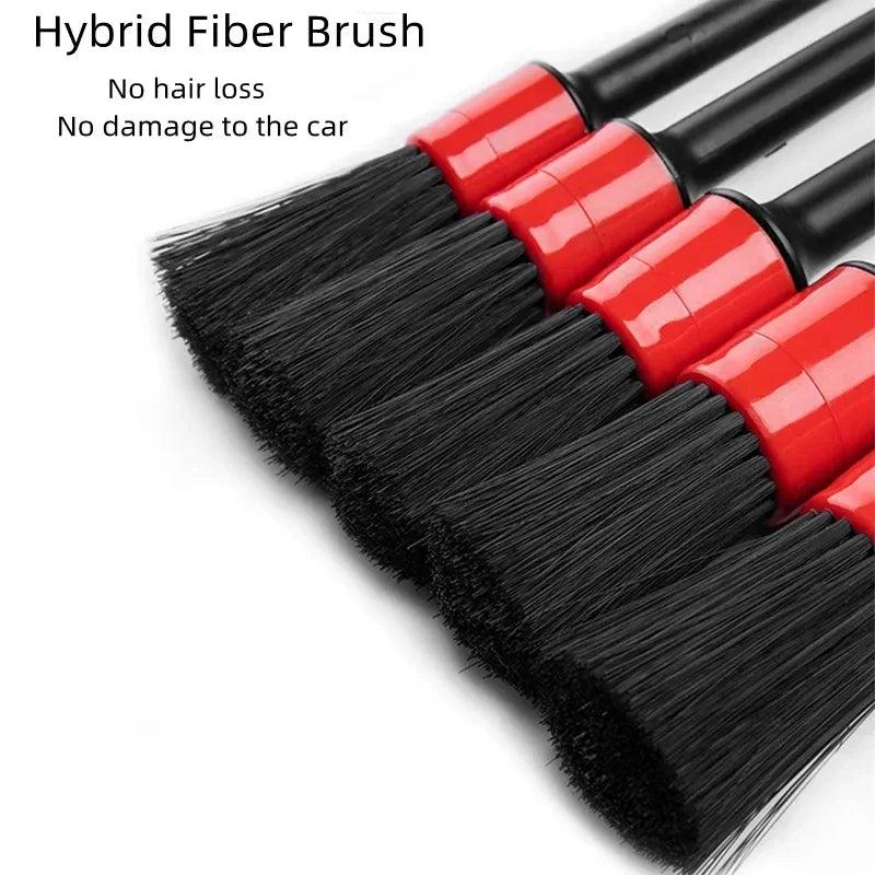 Car Detailing Brush Set: Precision Cleaning & Maintenance Tool  ourlum.com   