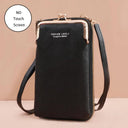 Soft Leather Crossbody Phone Purse Stylish Wallet for Women