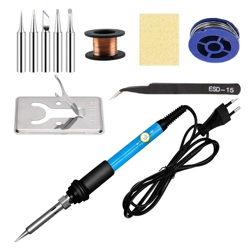 Adjustable Temperature Electric Soldering Iron Kit: Precision Repair Tools  ourlum.com   