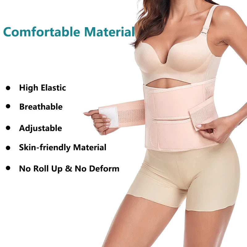 Postpartum Recovery Girdle – C-Section Support Belt for Comfort & Healing