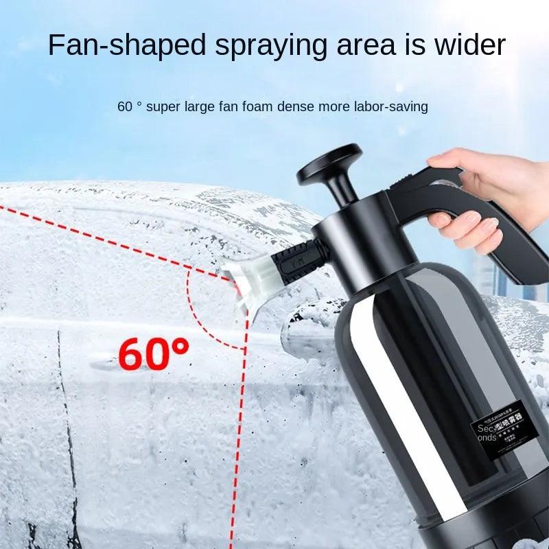 Hand Pump Foam Sprayer: Ultimate Car Cleaning Nozzle Set Snow Foam Cannon  ourlum.com   