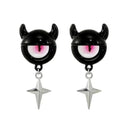 Kiss Jewelry Cute Monster Eyes Stud Earrings Trendy Kpop Fashion Gift