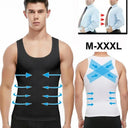 Men's Compression Tank Top for Chest Sculpting Support