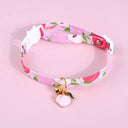 Adjustable Cute Kitten Collar with Bell - Safe & Stylish Cat Accessories  ourlum.com K S(17-32cm) CN