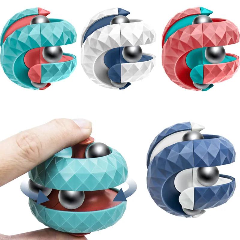 Anti-Stress Orbit Cube Fidget Toy for Kids: Enhance Focus & Fun Stress Relief  ourlum.com   