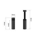 Adjustable Telescopic GPU Holder for Vertical Gaming Setup  ourlum.com GX-30 Black CHINA 