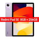 【World Premiere】Global Version Xiaomi Redmi Pad SE Mi Tablet Snapdragon® 680 Quad speakers Dolby Atmos® 90Hz 11" Display 8000mAh  ourlum.com 8GB 256GB Purple Official Standard uzbekistan