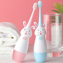 New Smart Electric Toothbrush Cute Bunny Cartoon Kids Fun