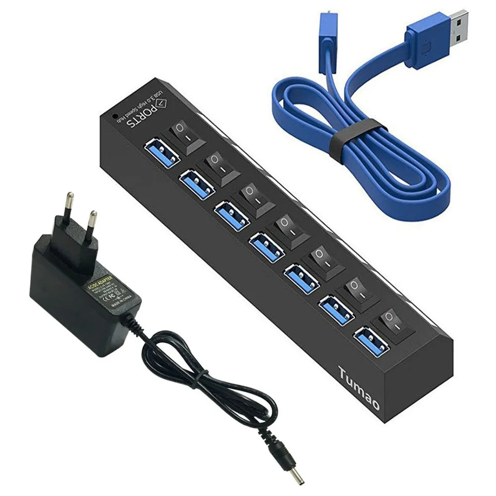 USB HUB 3.0: Super Speed Connectivity and Port Expansion  ourlum.com   
