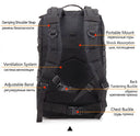 50L/35L/25L Tactical Backpack Men's Travel Large Capacity Rucksacks Men Waterproof Outdoor Sports Multi-functional Bags