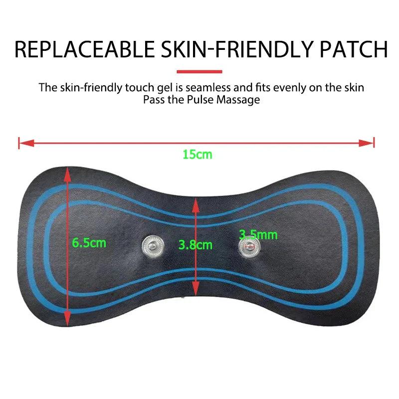 Gel Pads for EMS Neck Massager Trainer Hip Exerciser Replacement Body Massager Patch Muscle Stimulator Sticker Gels Accessories  ourlum.com   