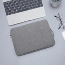 Denim Laptop Sleeve: Stylish & Water-Resistant for MacBook Air M2  ourlum.com Light Grey 13inch 13.3inch 