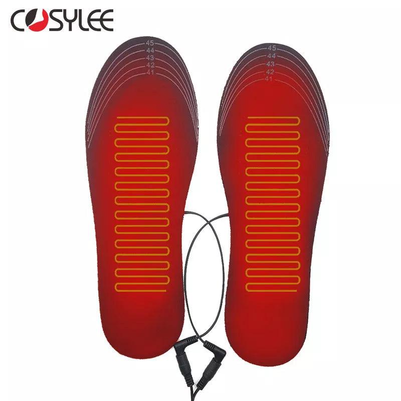 USB Heated Insoles for Winter Outdoor Sports - Cozy Foot Warmers with Intelligent Thermostat  ourlum.com S 25cm (EUR 35-39)  