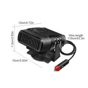 12/24V Car Heater Fan Auto Windshield Fast Heating Defrost