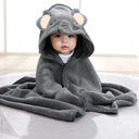 1 Pack Of Baby Bath Towel Cartoon Blanket With Strong Absorption