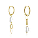 Elegant Silver Pearl Earrings: Timeless Luxury Accessory