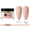 Mtssii Sparkling Nude Pink Dipping Nail Powder 5g 10g Glitter