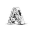 26 Letters Charm Beads Fit For Pandora 925 Silver Bracelet