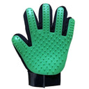 Cat Hair Removal Gloves: Ultimate Grooming Solution for Pets  ourlum.com green left  