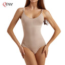 Qtree Plus Size Tummy Control Bodysuit - Slimming Shapewear for Women