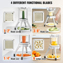 VEVOR Commercial Vegetable Fruit Dicer Cutter Manual Chopper