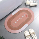 Absorbent Shower Bath Mat: Ultimate Water Absorption & Anti-Slip Safety  ourlum.com B-Yellow 40x60cm 