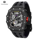 TSAR BOMBA Carbon Fiber Men's Luxury Watch Elegant Timepiece