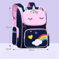 Large Capacity Waterproof Unicorn Backpack for Girls - Perfect School Bag