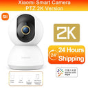  Smart Security Camera: AI-Powered 2K Baby Monitor & Webcam  ourlum.com PTZ 2K EU plug 