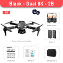  V88 Drone: Professional Dual-Camera Quadcopter for Stunning Aerial Footage  ourlum.com Black Dual-8K-2B  